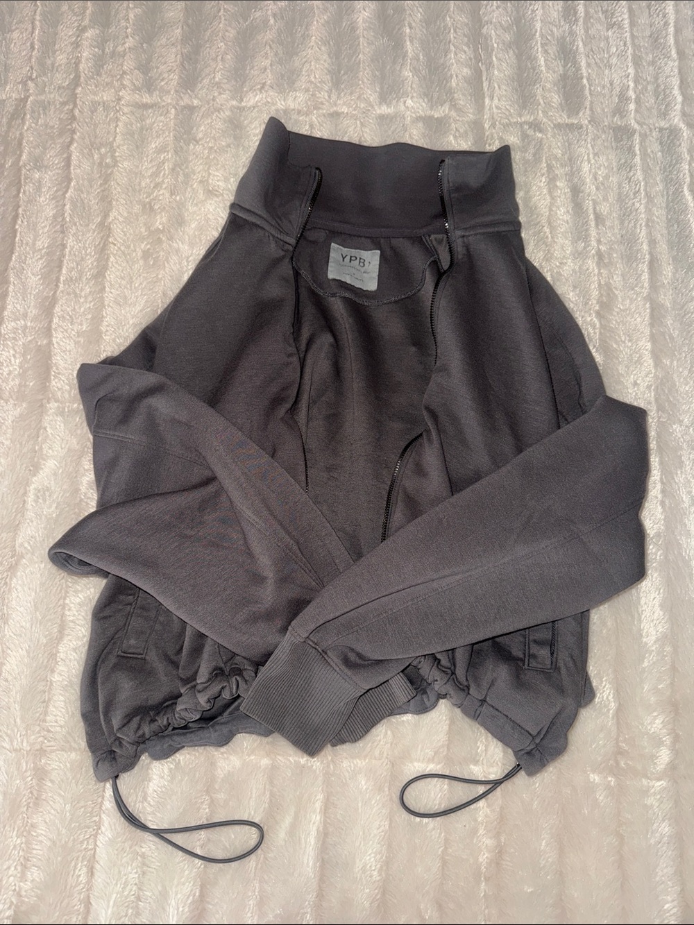 YPB Charcoal Bomber Jacket